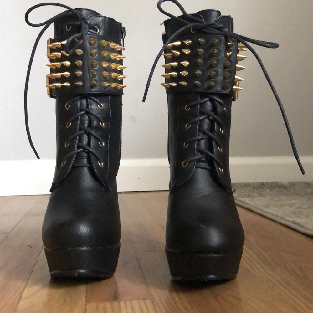 5” spiked boot heels - Picture 2 of 3